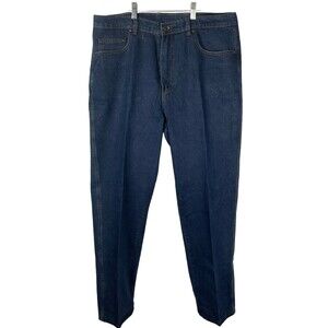 Victory Outfitters Men's Flannel Lined Blue Denim Jeans Size 36x34